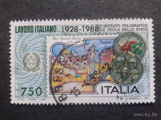 Италия 1988 полиграфический институт
