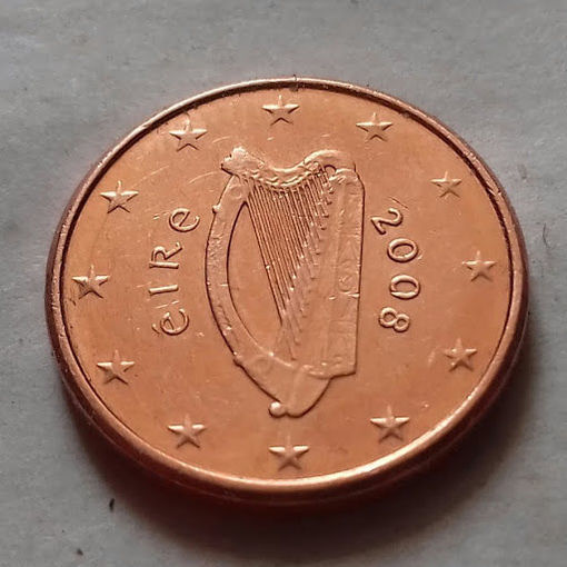 1 евроцент, Ирландия 2008 г.