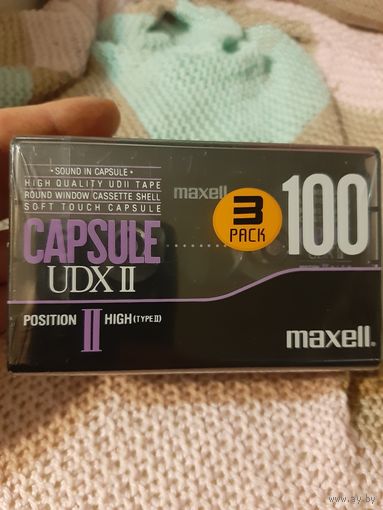 Кассета maxell CAPSULE UDX II 100.