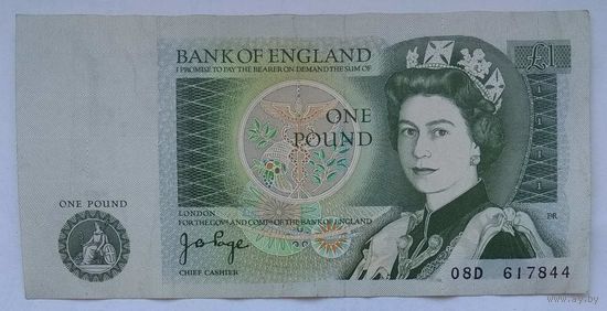 Великобритания 1 фунт 1978 г.