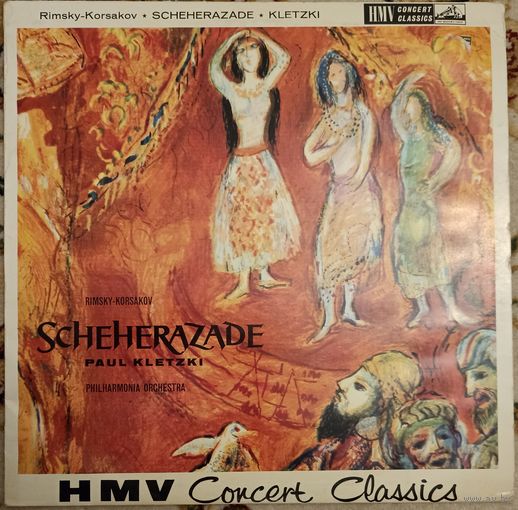 Rimsky-Korsakov, Hugh Bean, Kletzki, Philharmonia Orchestra – Scheherazade