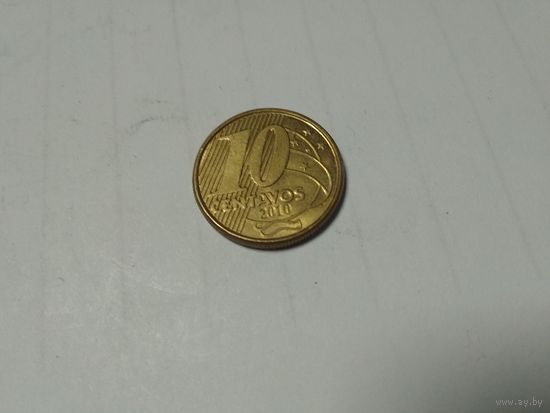 10 центаво 2010 года Бразилии 35