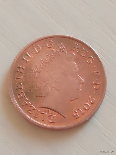 Великобритания 1 пенни 2015г.