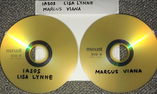 DVD MP3 дискография IASOS, Lisa LYNNE, Marcus VIANA - 2 DVD