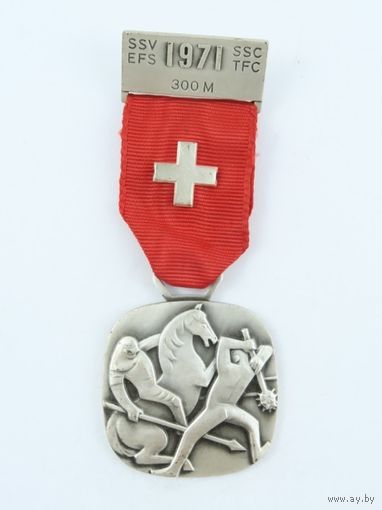 Швейцария, Памятная медаль 1970 год. "Спортивная стрельба".