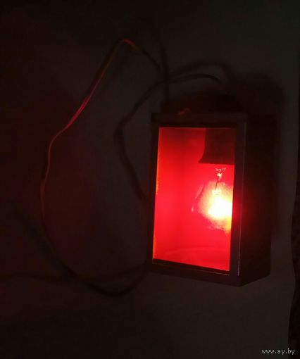 Фонарь с красным фильтром фотофонарь для фотографии