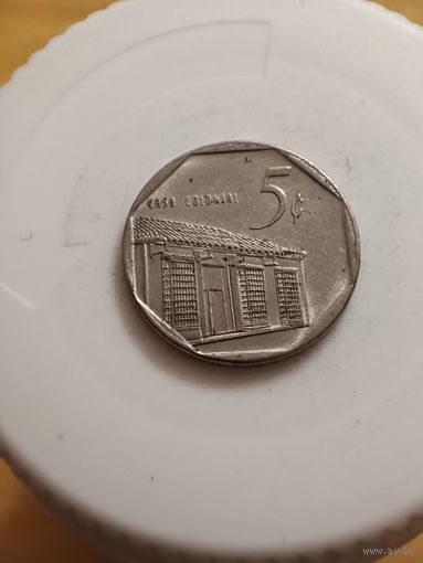 Куба 5 центов 2000 год