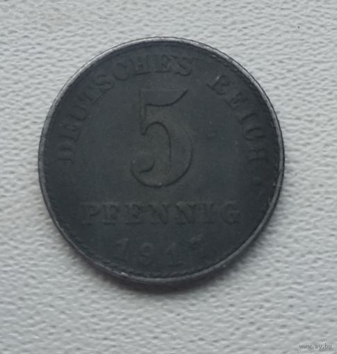Германия 5 пфеннигов, 1917 "A" - Берлин  5-1-21