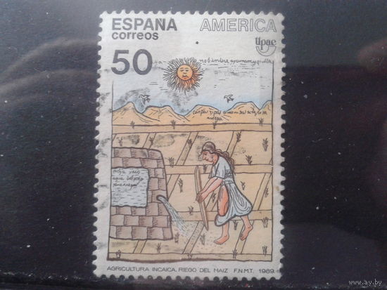 Испания 1989 Иллюстрация из книги 17 века