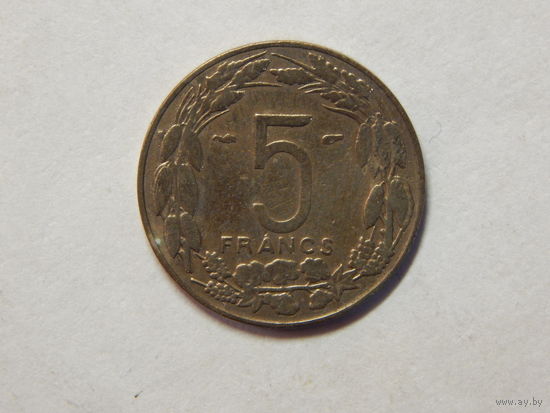 Камерун 5 франков 1958г.