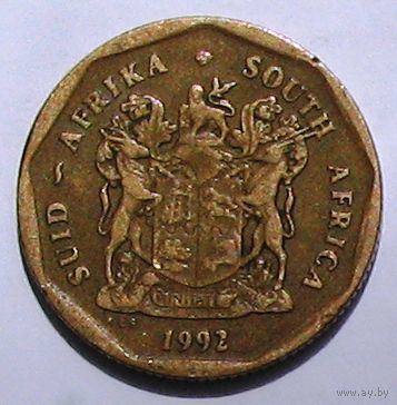 ЮАР (Южная Африка), 50 центов 1992