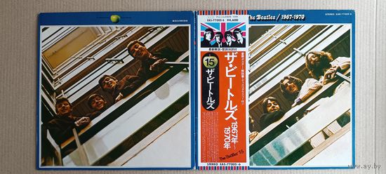 THE BEATLES 1967-1970 (JAPAN ВИНИЛ 2LP) + 2 БУКЛЕТА