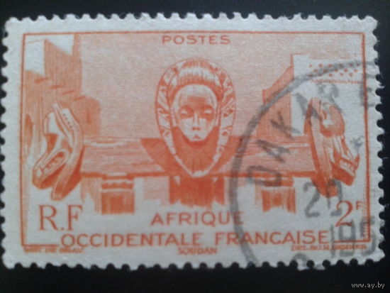 Западная Африка фр колония 1947 идол