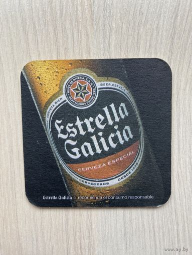 Подставка под пиво Estrella Galicia No 1