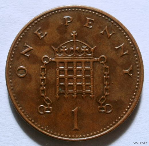 1 пенни 1999 Великобритания