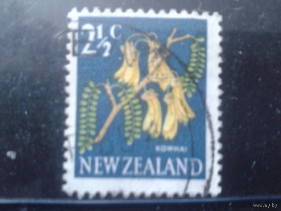 Новая Зеландия 1967 Цветы 2,5 с