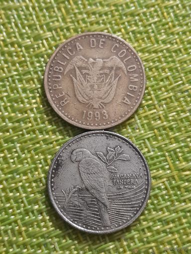Колумбия 100 200 песо