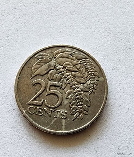 Тринидад и Тобаго 25 центов, 1993