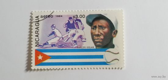Никарагуа 1984. Игроки бейсбола