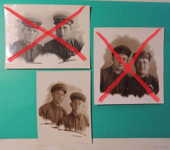 Фото "Красные командиры", Баку, 1940-1941 гг.