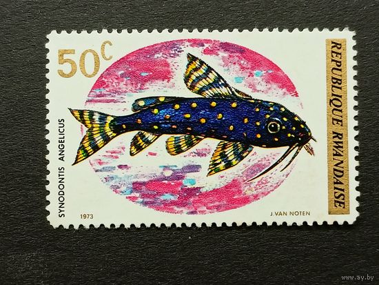 Руанда 1973. Рыбы