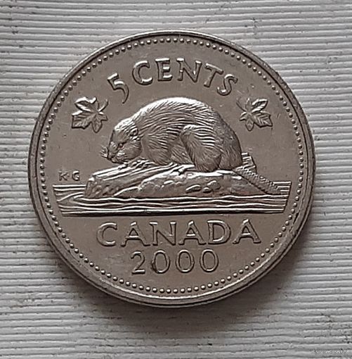 5 центов 2000 г. Канада