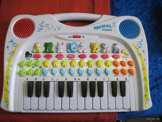 Детская музыкально-познавательная игрушка Animal Piano.