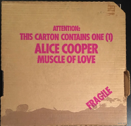 Alice Cooper – Muscle Of Love, LP 1973