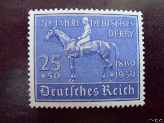 DR Mi.698 MNH 1939 Рейх. Германия. (Mi.-80 euro) лошадь, всадник
