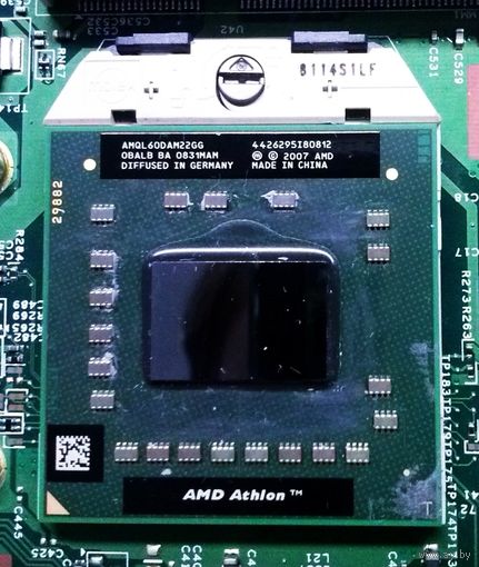 Процессор ноутбучный AMD Athlon X2 Dual Core AMQL60DAM22GG