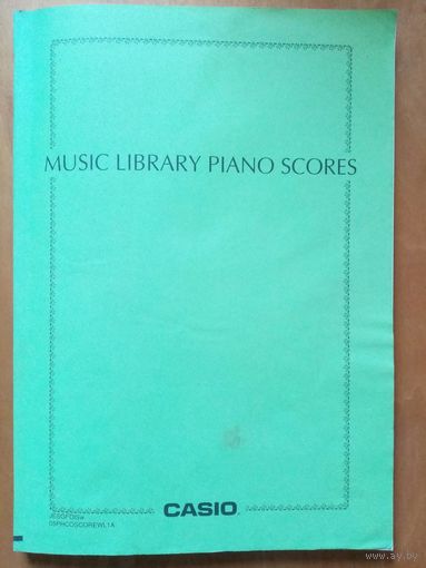 Music Library Piano Scores. Casio Ноты