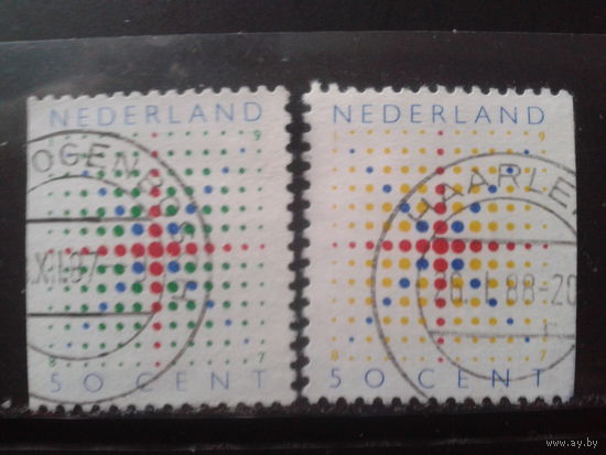 Нидерланды 1987 Новогодние марки