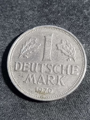 Германия (ФРГ) 1 марка 1970 D