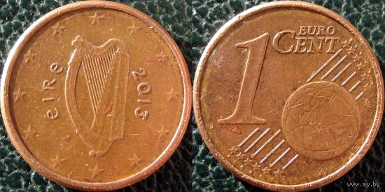 Ирландия, 1 евроцент 2013