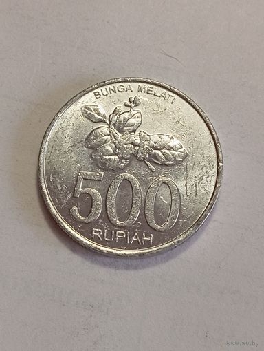 Индонезия 500 рупий 2008  года .