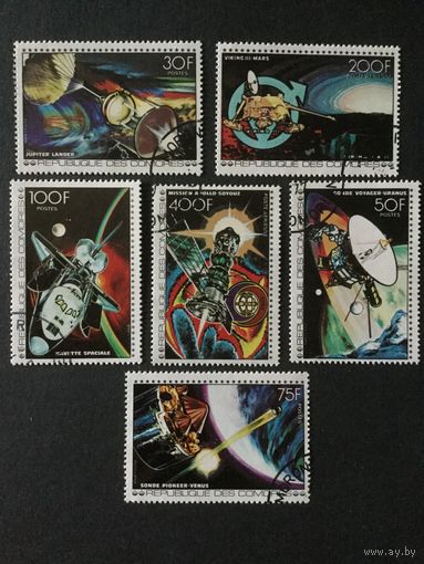 Космические исследования. Коморские острова,1977, 2 серии(4+2)