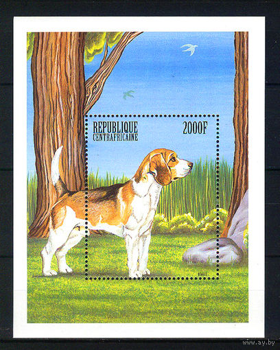 1999 Центрально-Африканская Республика. Собаки