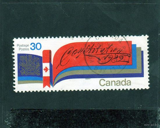 Канада. Ми-829. Конституция Канады. 1982.