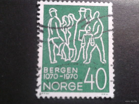 Норвегия 1970 900 лет г. Берген
