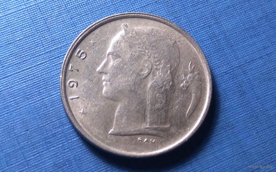 1 франк 1975 BELGIQUE. Бельгия.
