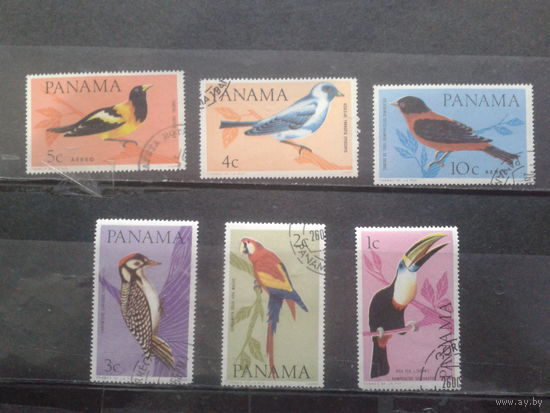 Панама 1965 Птицы Полная серия