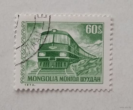 Монголия.1973.Локомотив