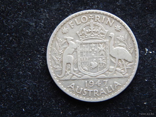 Австралия 1 флорин 1947 г
