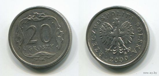 Польша. 20 грошей (2000)