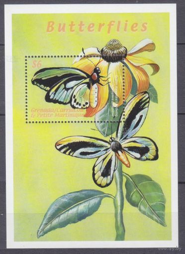 2000 Гренада Гренадины 3239/B478 Бабочки 7,00 евро