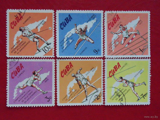 Куба 1965г. спорт