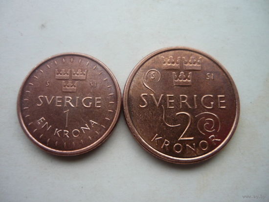 Монеты Швеция UNC