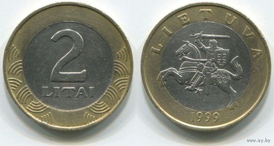 Литва. 2 лита (1999)