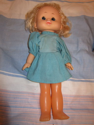 Кукла резиново-пластиковая из СССР