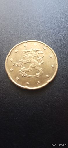 Финляндия 20 евроцентов 2002 г.